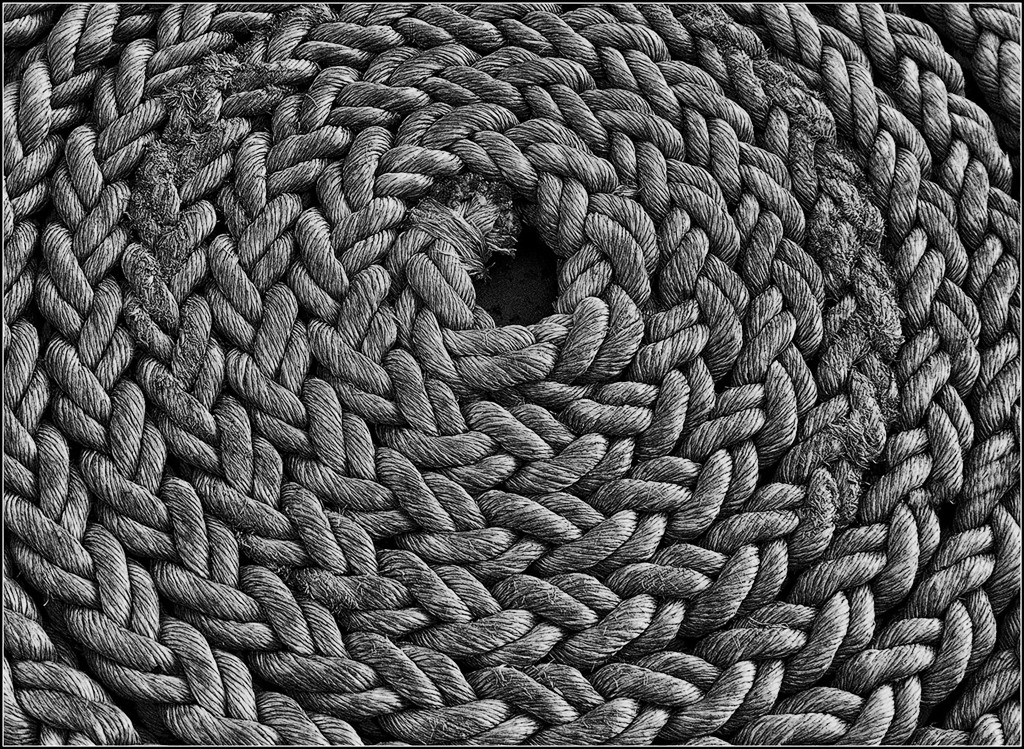 photo "rope" tags: black&white, misc., 