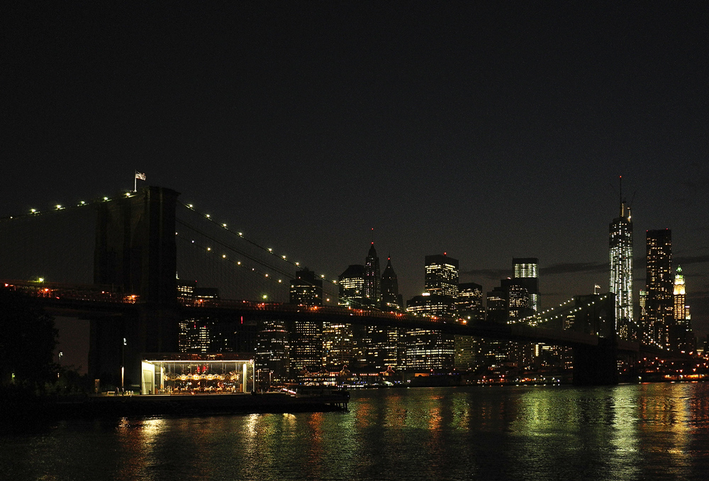 photo "Night view" tags: landscape, New York City, North America, ночной пейзаж