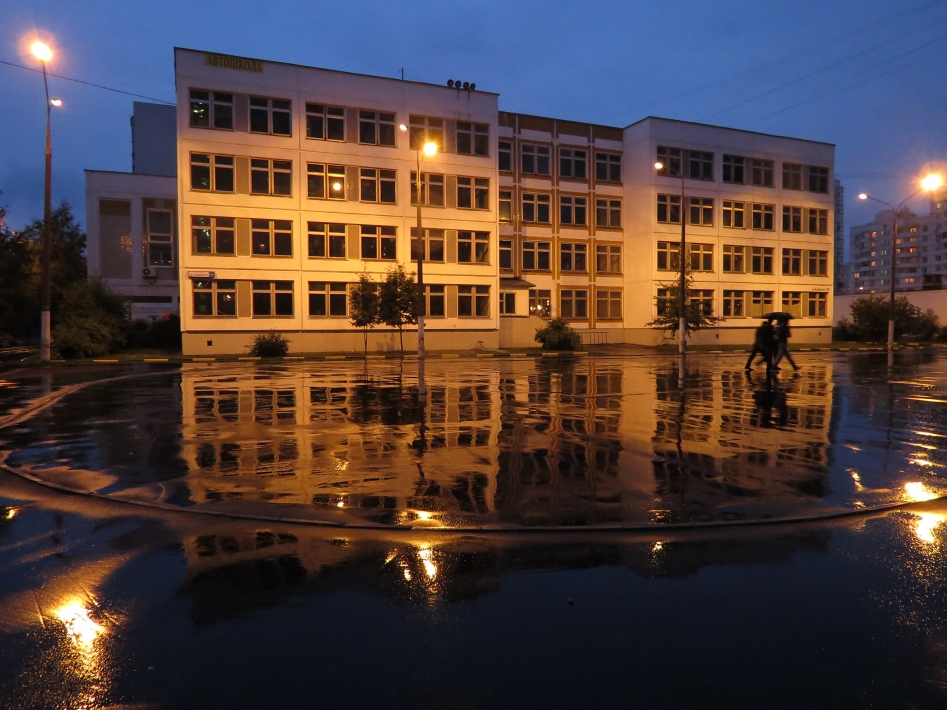 photo "Evening June experiment in the rain" tags: landscape, architecture, city, 