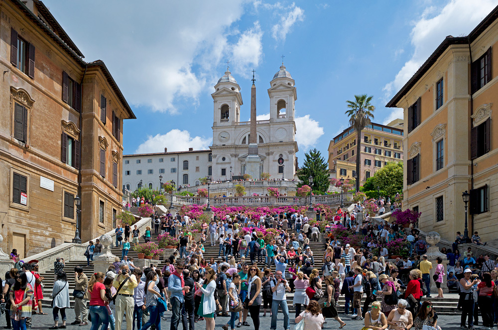 photo "Roman pandemonium" tags: city, travel, Italy, Рим