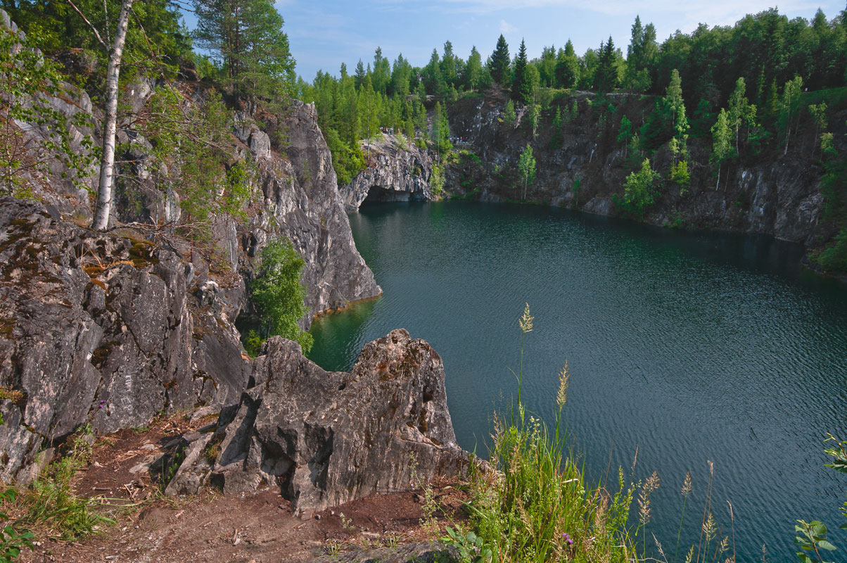 photo "***" tags: nature, landscape, travel, Karelia, Russia, mountains, water, Рускеала, мраморный каньон