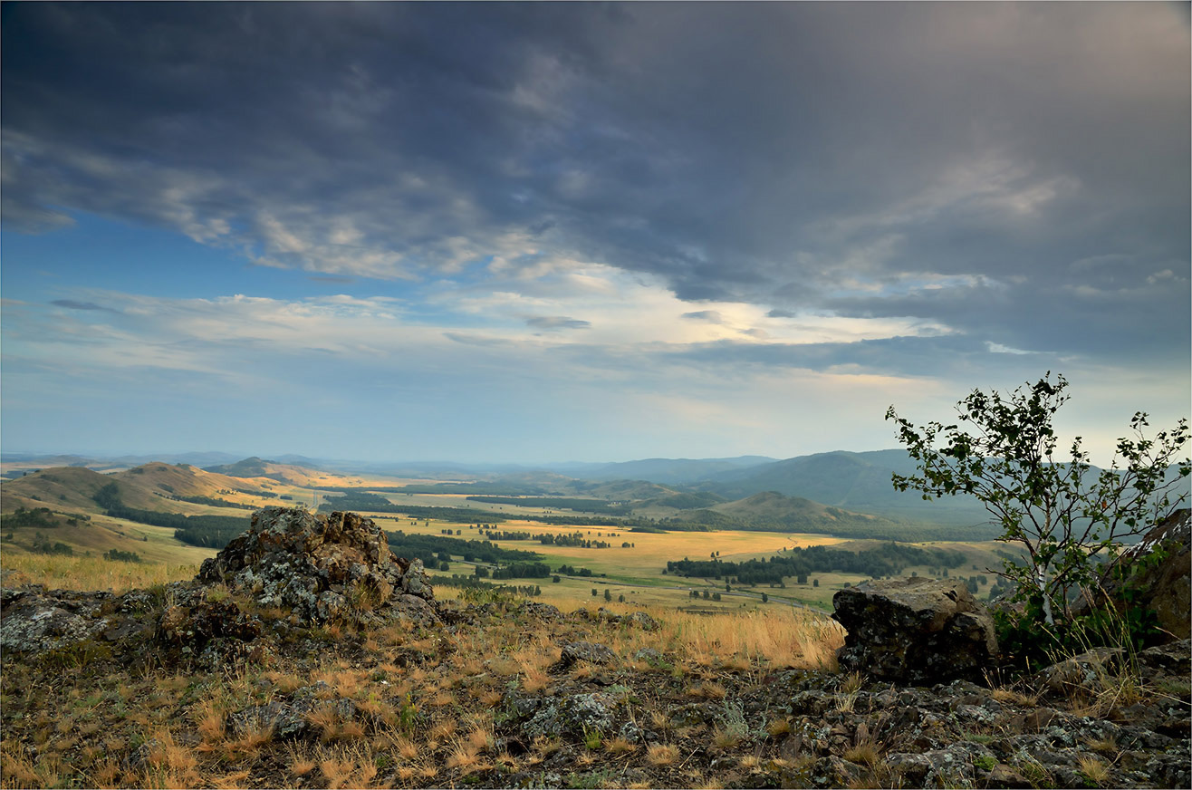 photo "***" tags: landscape, clouds, evening, mountains, sky, summer