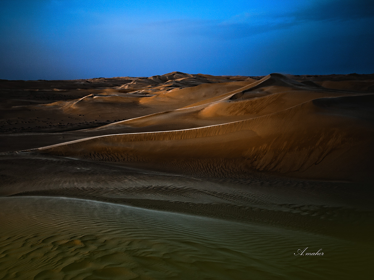 фото "Sand dunes at early morning" метки: пейзаж, 