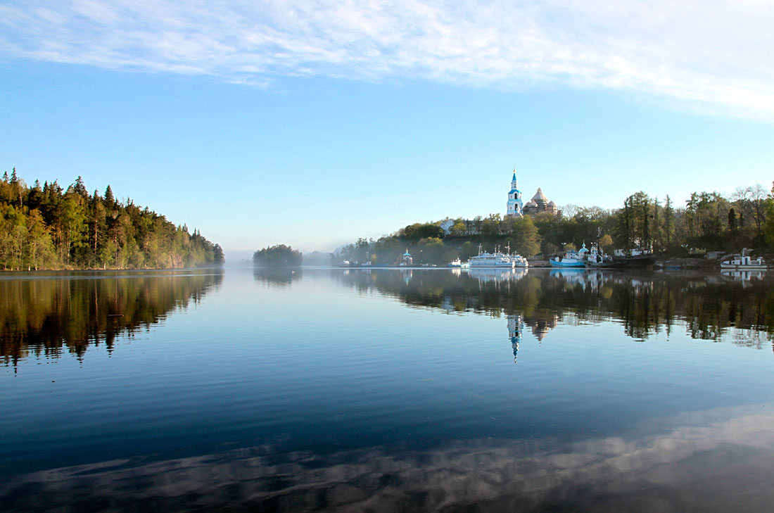 photo "***" tags: landscape, architecture, travel, Karelia, clouds, sky, Валаам, монастырь, путешествие, туризм