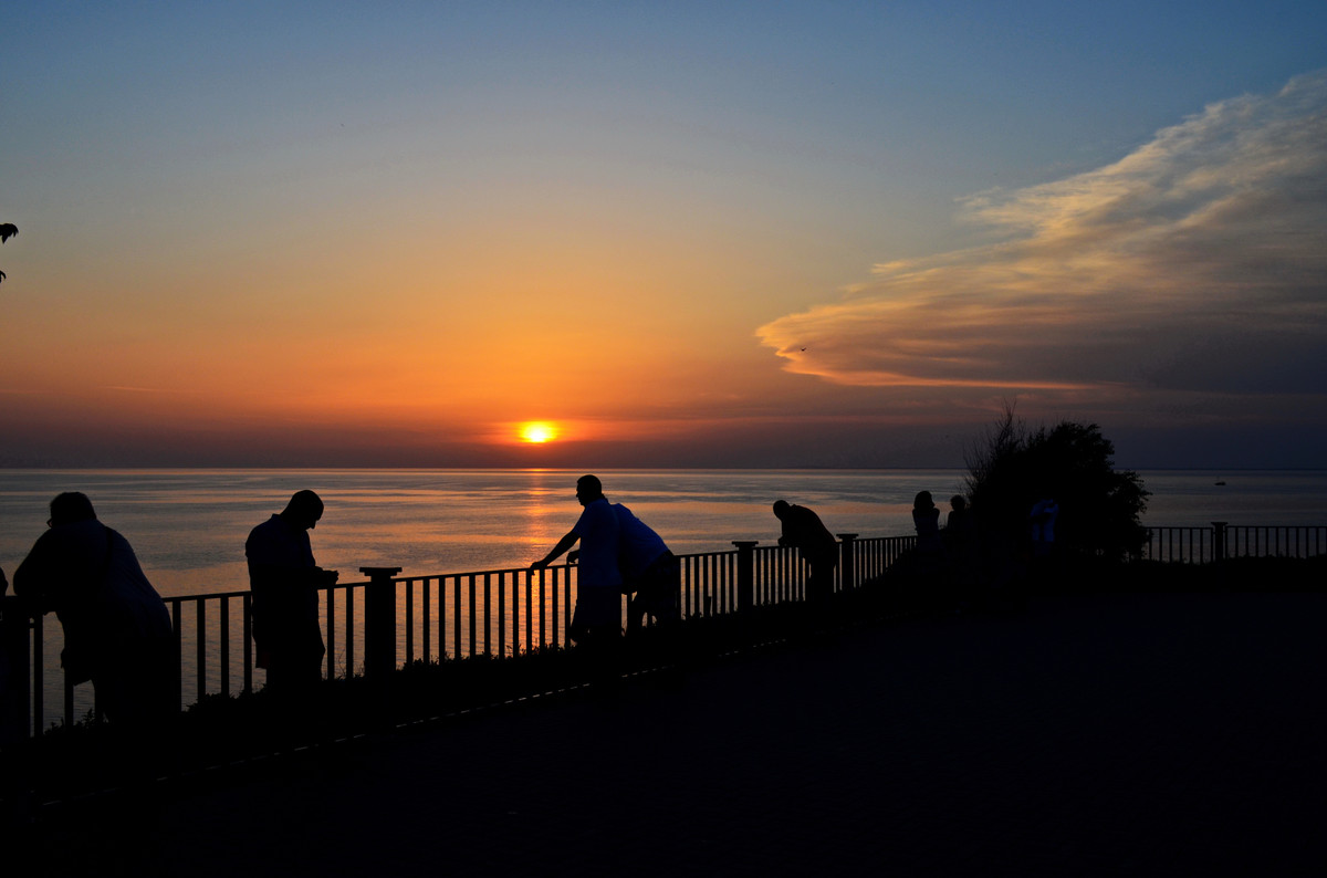 photo "***" tags: landscape, travel, nature, evening, sea, summer, sunset, Анапа