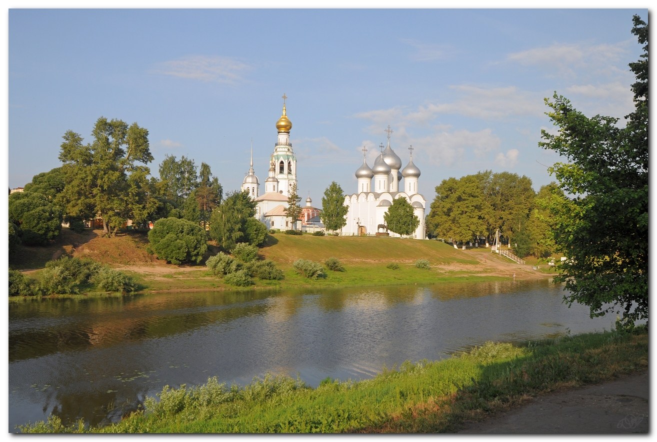 photo "***" tags: travel, city, landscape, river, summer, Вологда