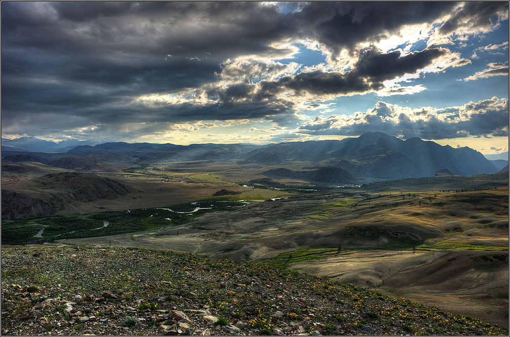 photo "Gorny Altai. Kurai steppe." tags: landscape, travel, nature, Алтай