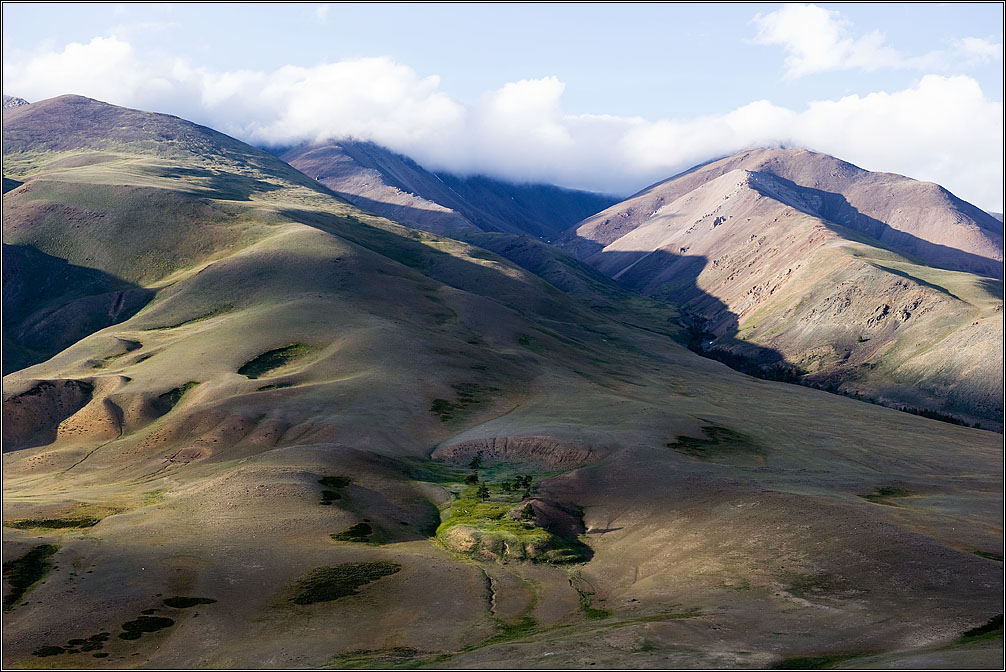 photo "Gorny Altai. Kurai steppe. The view on the other side..." tags: landscape, travel, nature, Алтай