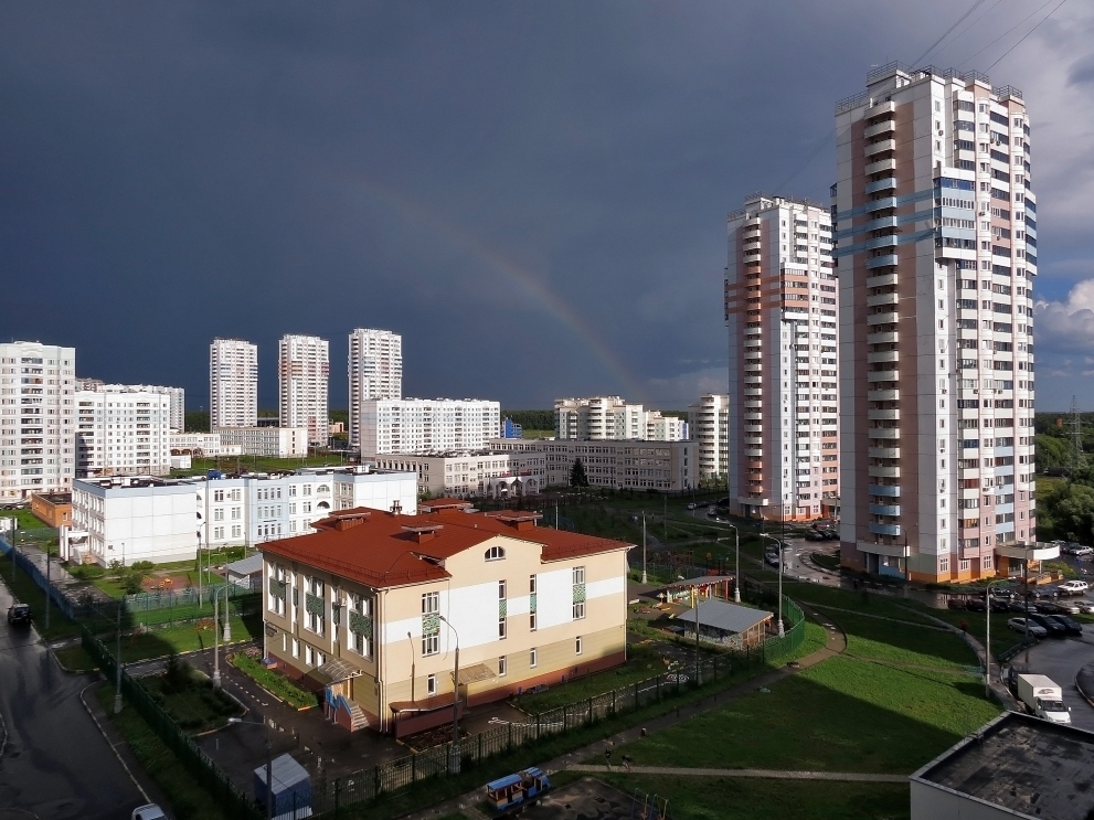 photo "After the rain" tags: landscape, architecture, city, 