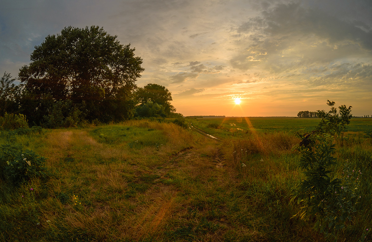 photo "sunset after the rain" tags: landscape, travel, 