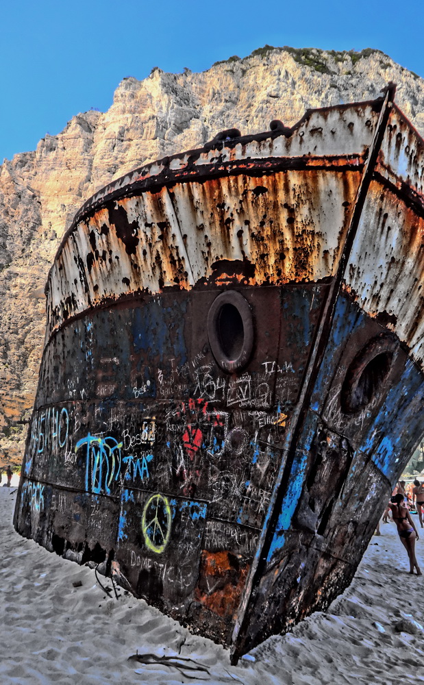 photo "Shipwreck bay-HDR" tags: abstract, travel, technics, Navagio beach
Zakynthos