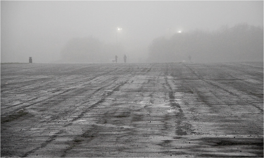 фото "Старый аэродром. Туман." метки: жанр, 