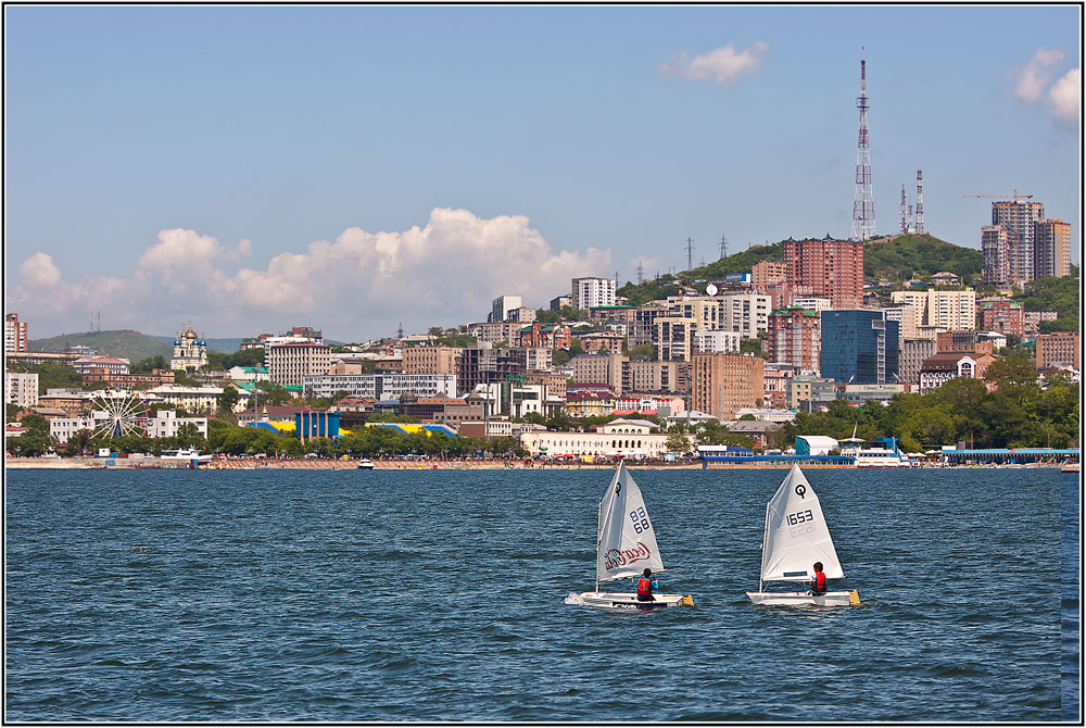 photo "***" tags: landscape, architecture, sea, summer, сопки