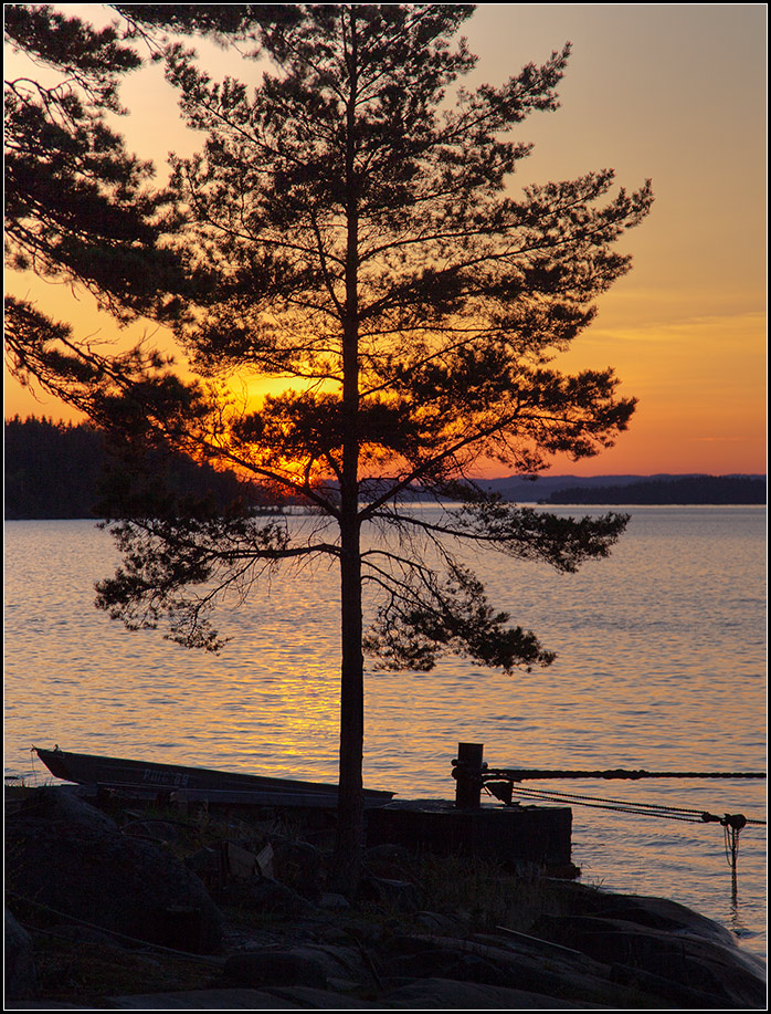 photo "Karelia, sunset" tags: landscape, nature, 