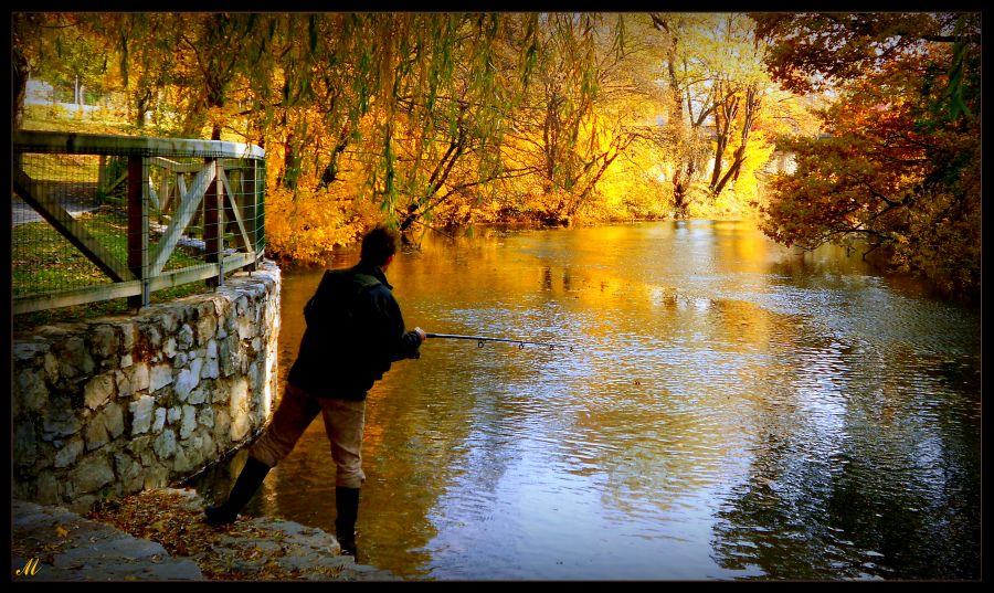 photo "Fishing Stories" tags: nature, sport, 