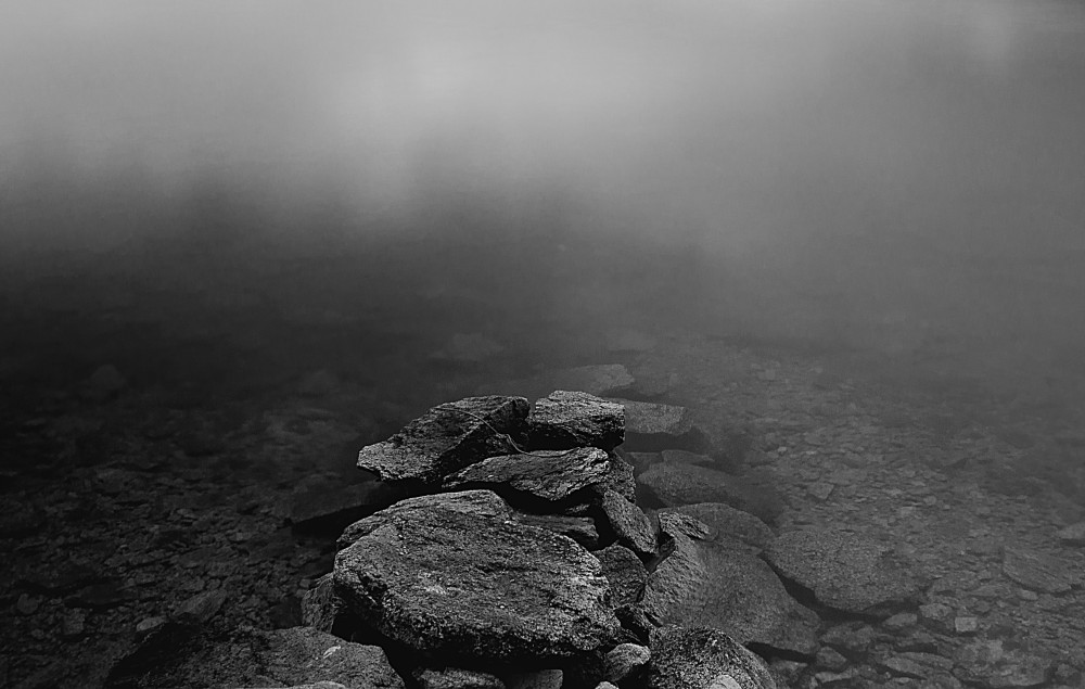 фото "О Чем Думают Камни..." метки: пейзаж, черно-белые, Turgoyak lake South Ural озеро