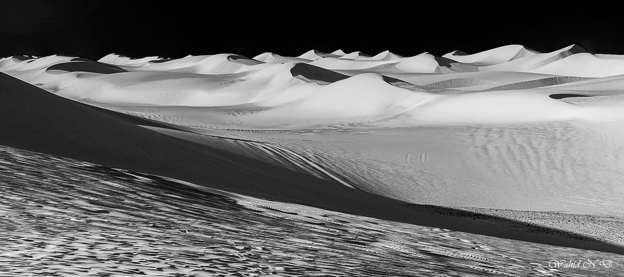 фото "Waves of Sand" метки: пейзаж, черно-белые, путешествия, Sand, desert, Африка