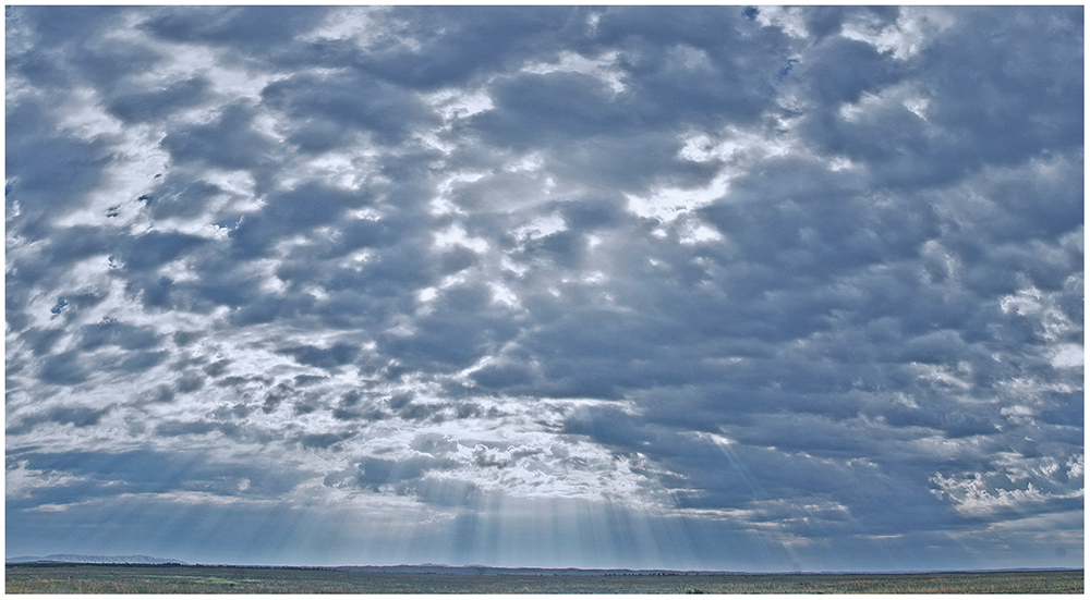 photo "***" tags: landscape, nature, Asia, clouds, rain, sky, Казахстан, степь