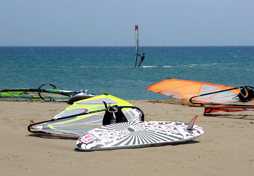 photo "Rhodes. Prasonisi" tags: landscape, travel, sport, Greece, sea, summer, surfing, water