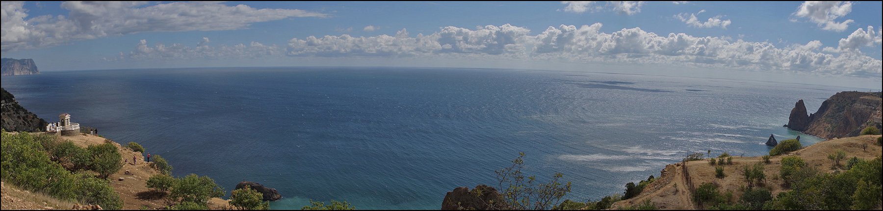 photo "Black Sea" tags: travel, panoramic, Crimea, sea, summer