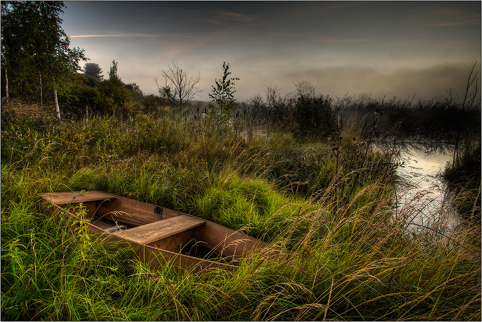 фото "Лодка и туман" метки: пейзаж, путешествия, природа, 
