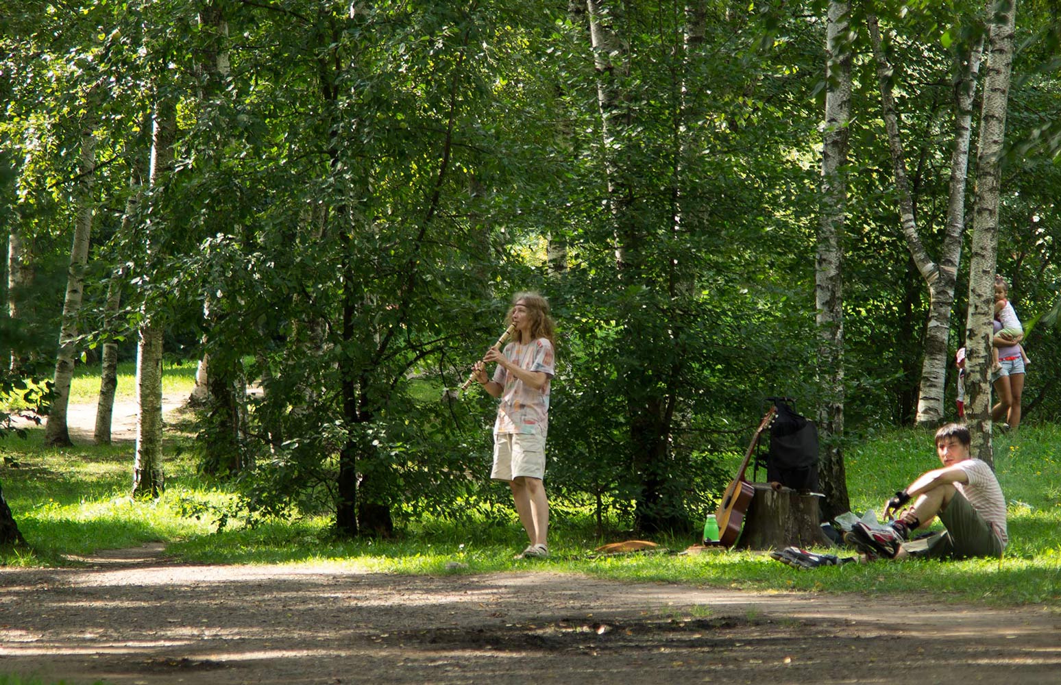 photo "Minstrel" tags: genre, landscape, Moscow, summer