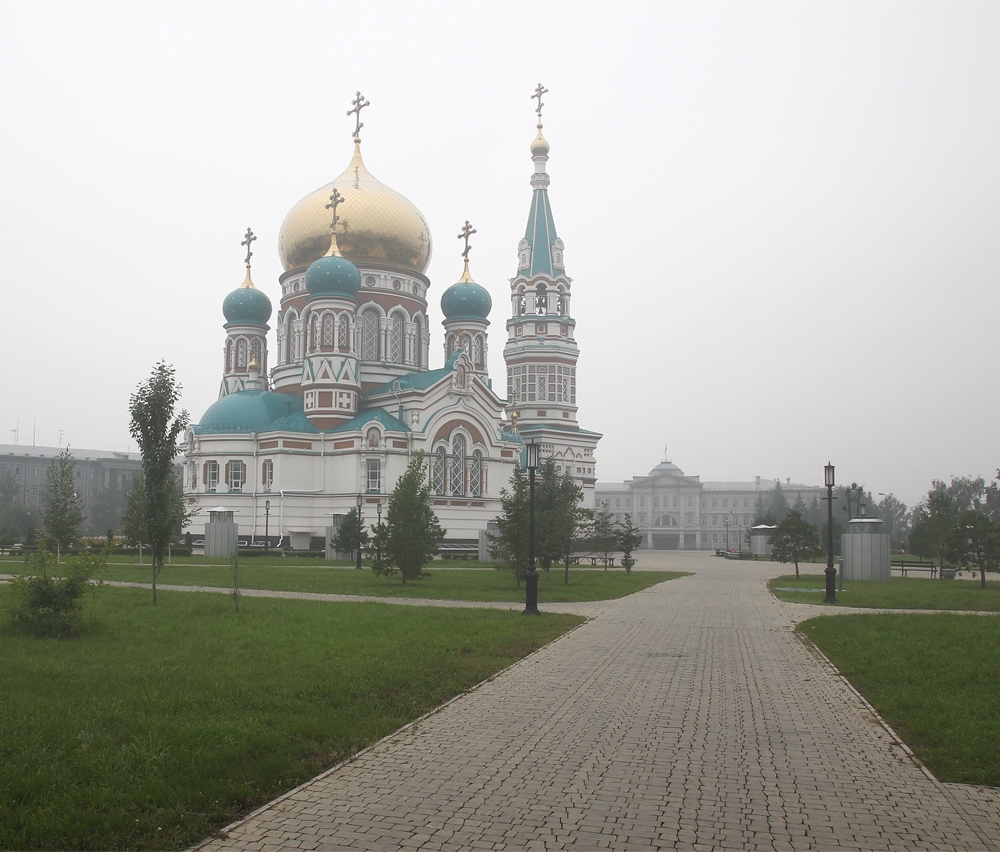 фото "В туманной дымке" метки: архитектура, 