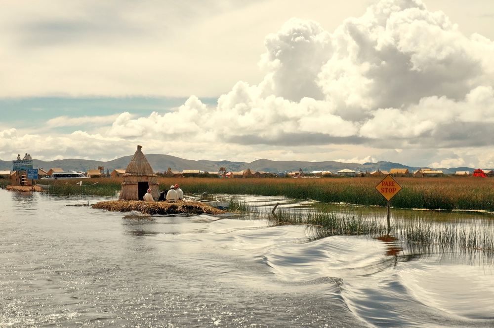 photo "***" tags: landscape, nature, travel, South America, clouds, man, water