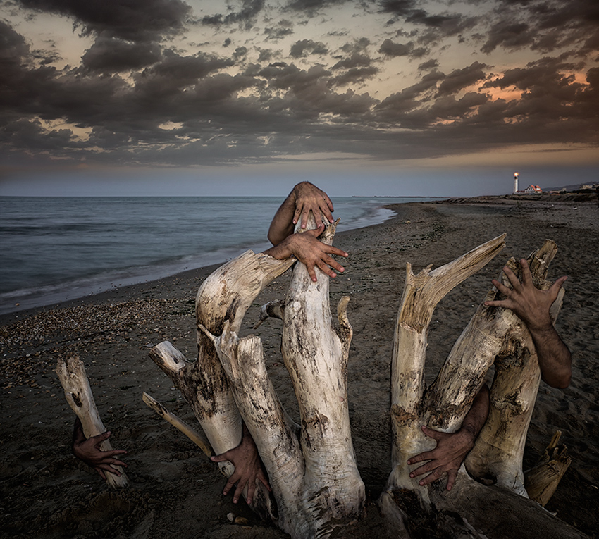 photo "tales of the sea and shipwrecks" tags: landscape, montage, 