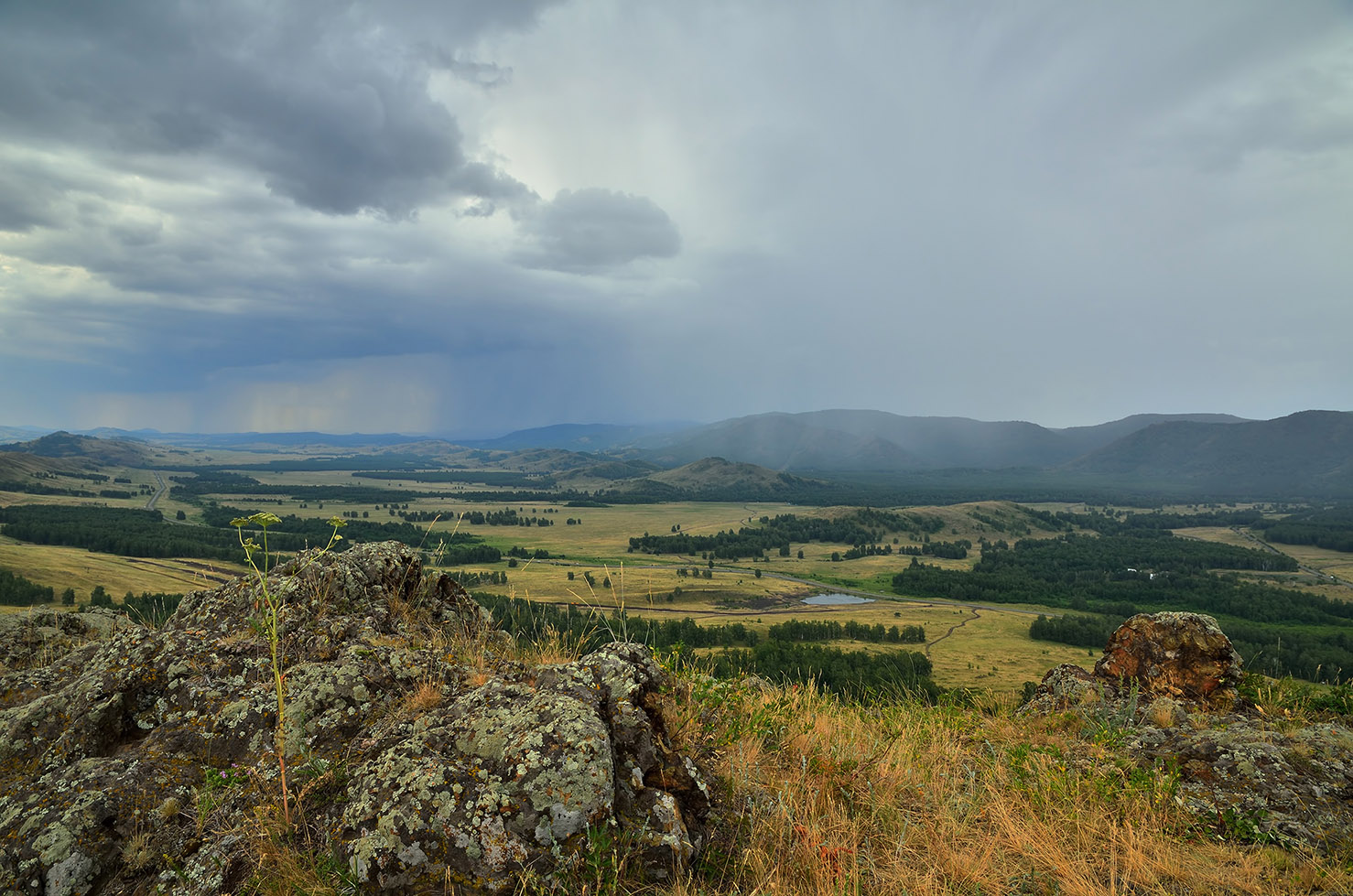 photo "***" tags: landscape, clouds, evening, mountains, sky