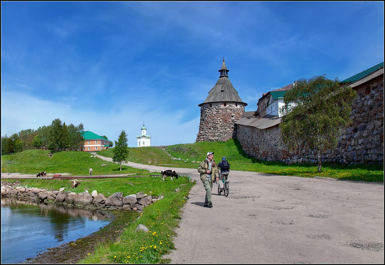 фото "на Соловках" метки: архитектура, природа, стрит-фото, 