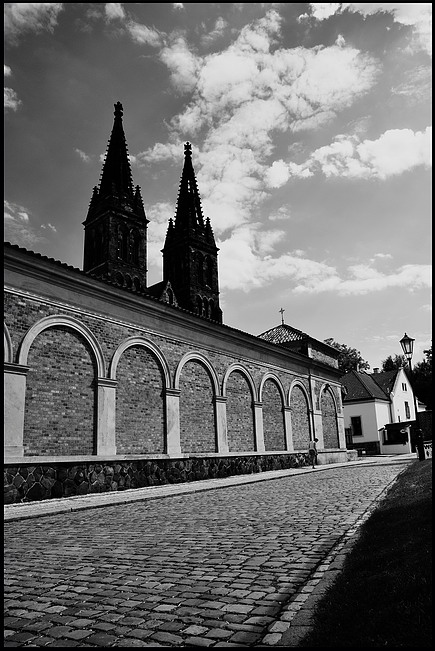 фото "Башне и улица" метки: черно-белые, Prag, Praha, Прага