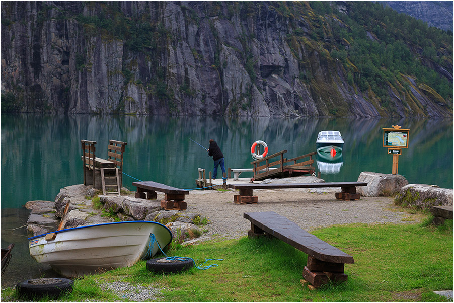 photo "Evening fishing" tags: travel, 