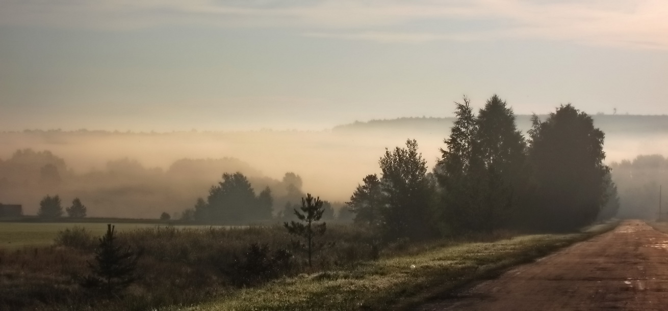 фото "***" метки: пейзаж, глубинка, туман