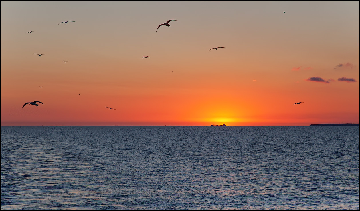 photo "at sunset" tags: landscape, nature, 