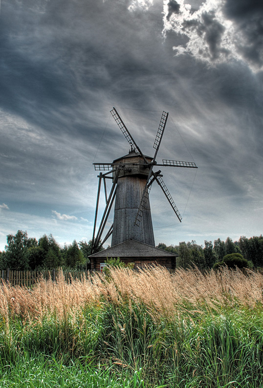 photo "***" tags: landscape, travel, old-time, мельница, старая