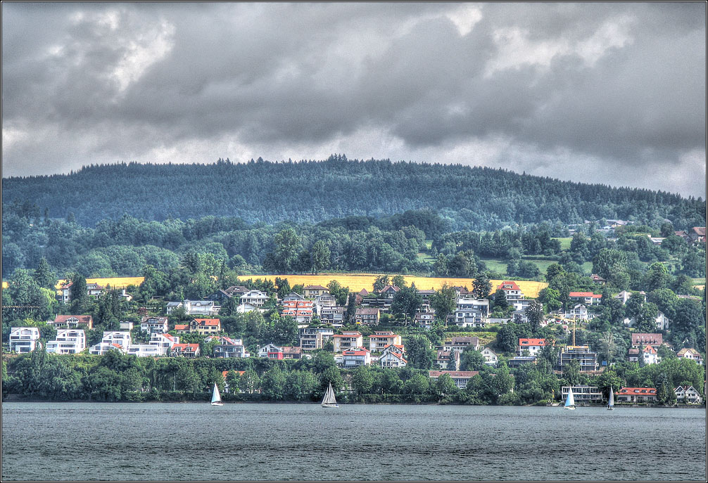 photo "Lake Constance. Bad weather ." tags: landscape, travel, боденское озеро