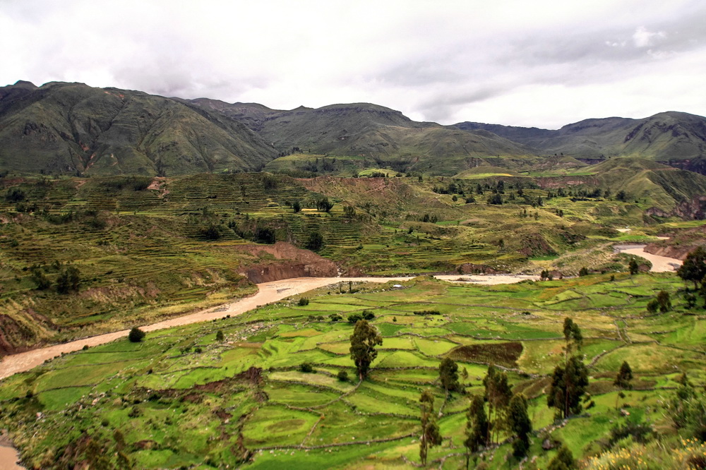 photo "***" tags: landscape, nature, travel, South America, clouds, mountains, river, water