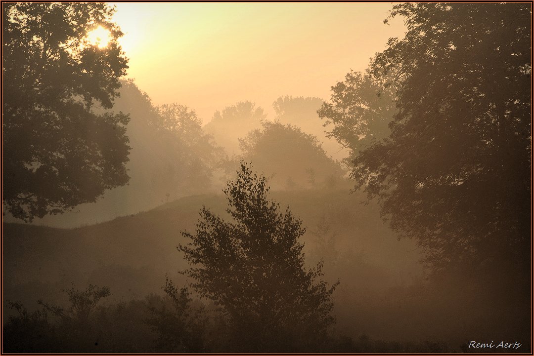 photo "***" tags: landscape, nature, fog, summer, sunrise