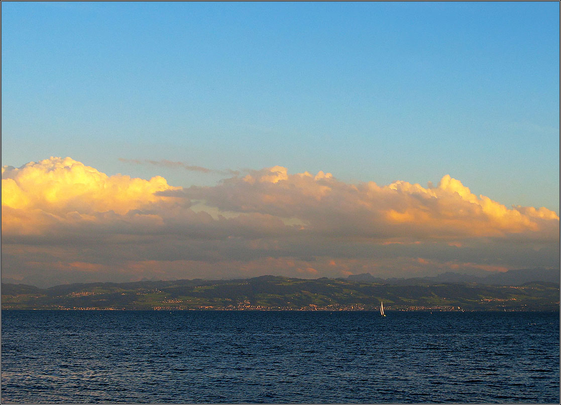 photo "Lake Constance. Evening..." tags: landscape, travel, боденское озеро