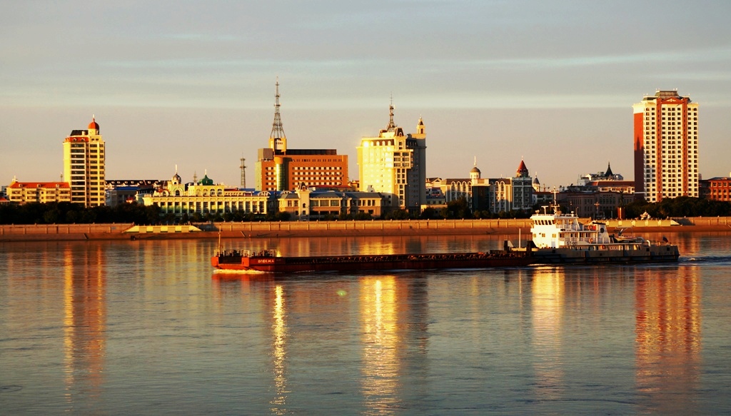 фото "Утро на Амуре" метки: пейзаж, город, путешествия, 