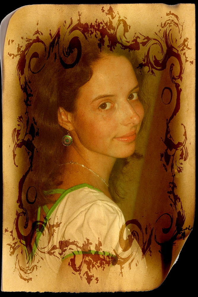 photo "New retro" tags: portrait, digital art, woman, красота, чудо
