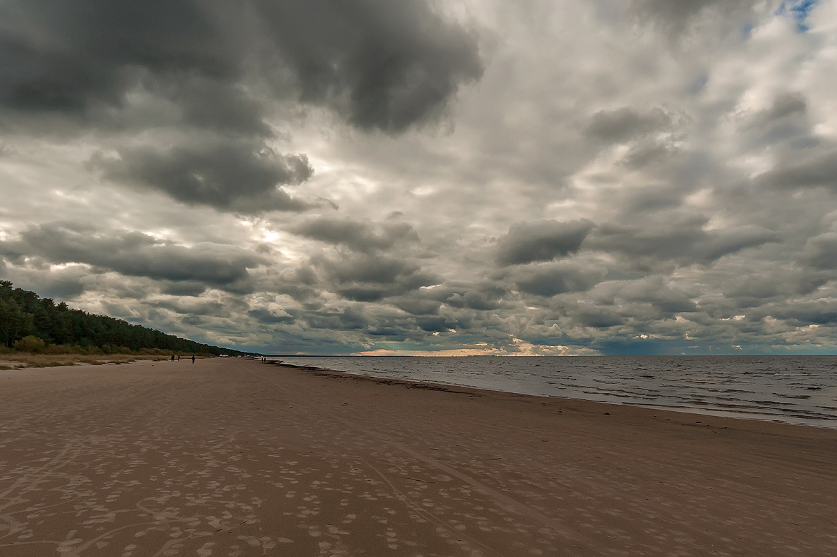 photo "***" tags: landscape, autumn, clouds, sky, water, деревья