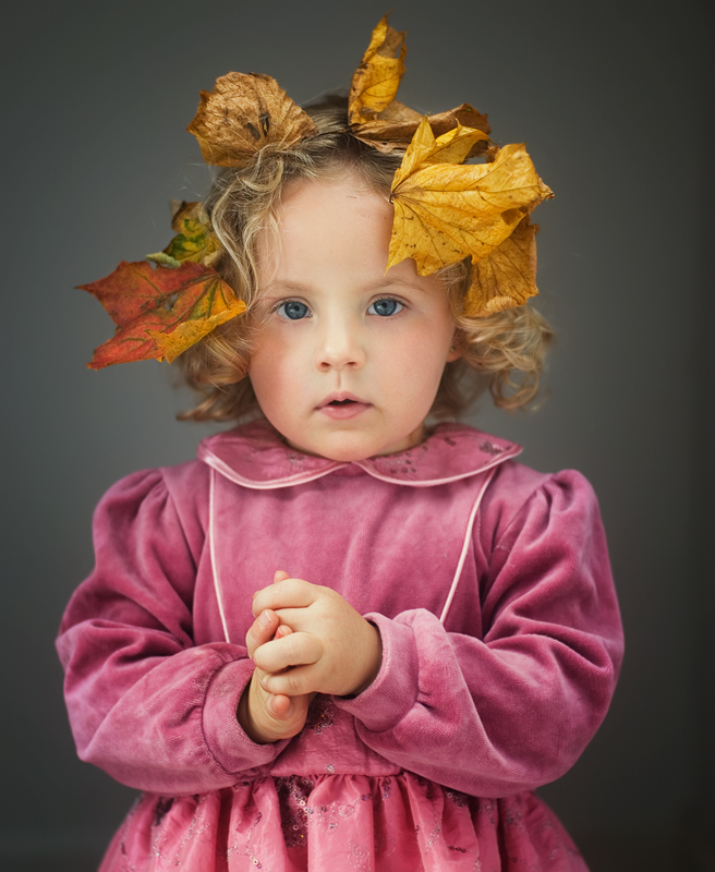 photo "Little Miss Autumn" tags: portrait, 