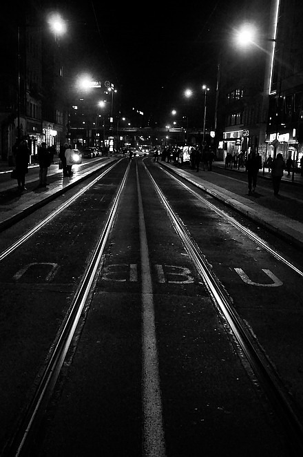 photo "Ночная атмосфера-27" tags: black&white, Prag, Prague, Praha