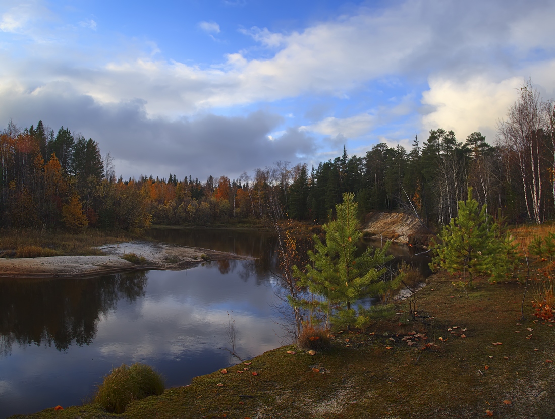 photo "***" tags: landscape, autumn, forest, river