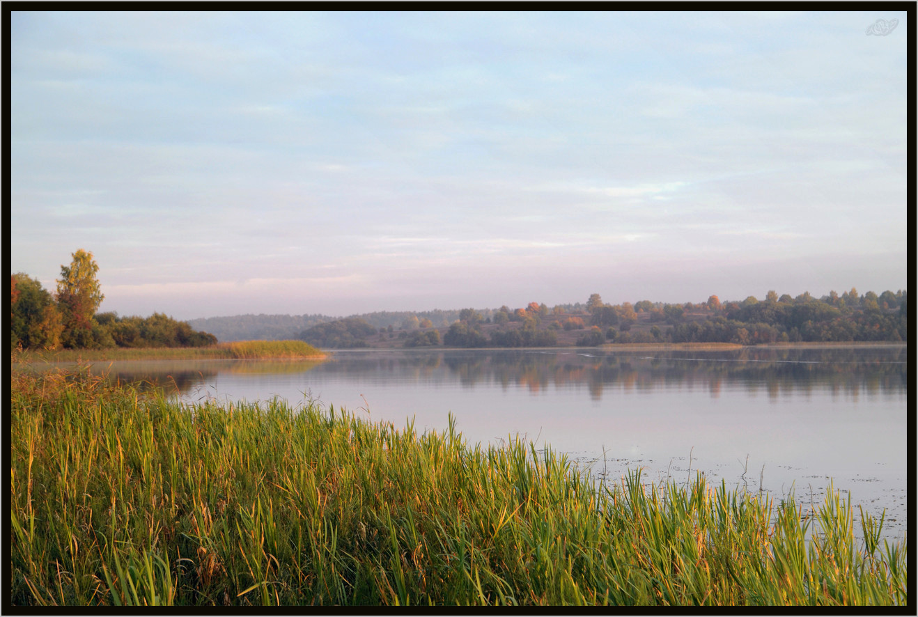 photo "***" tags: landscape, nature, autumn, morning, water, Вологодчина