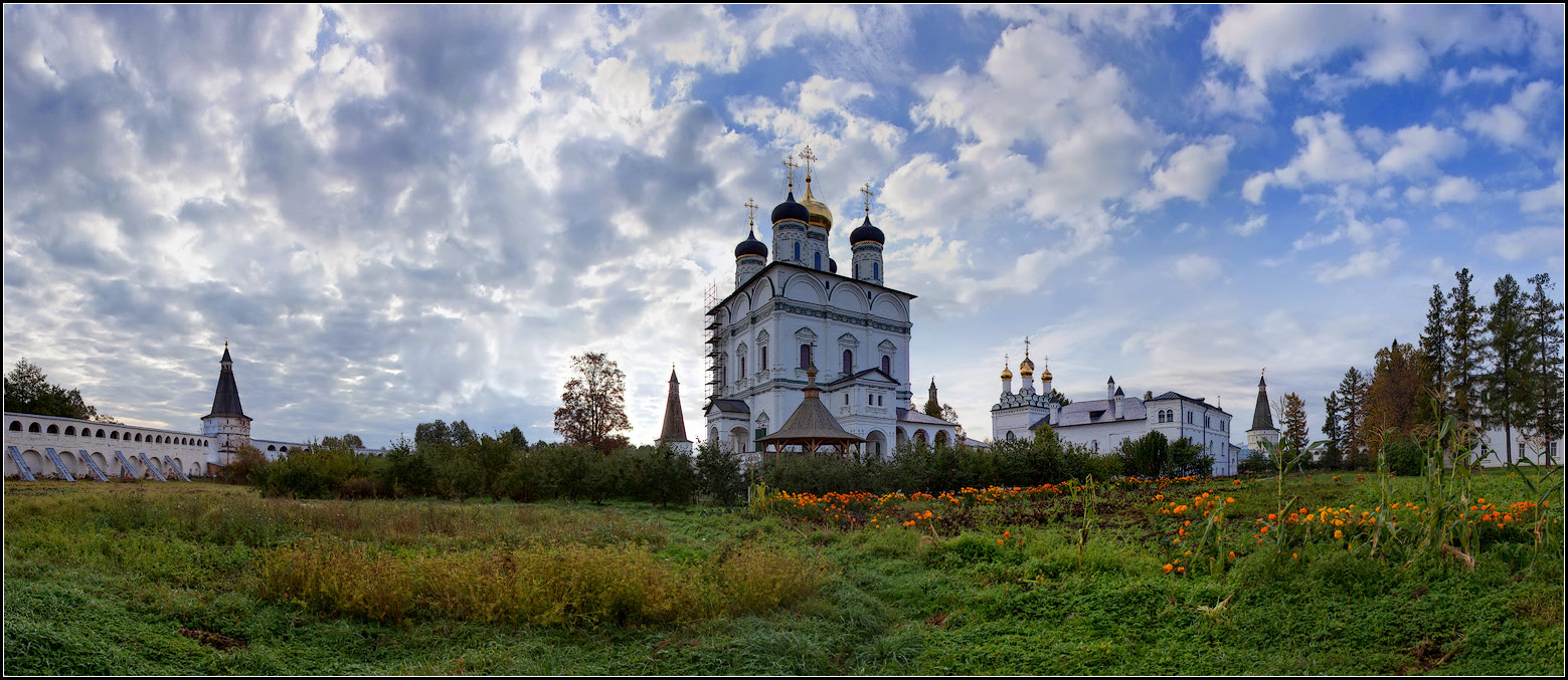 photo "Joseph of Volokolamsk monastery" tags: architecture, landscape, panoramic, 