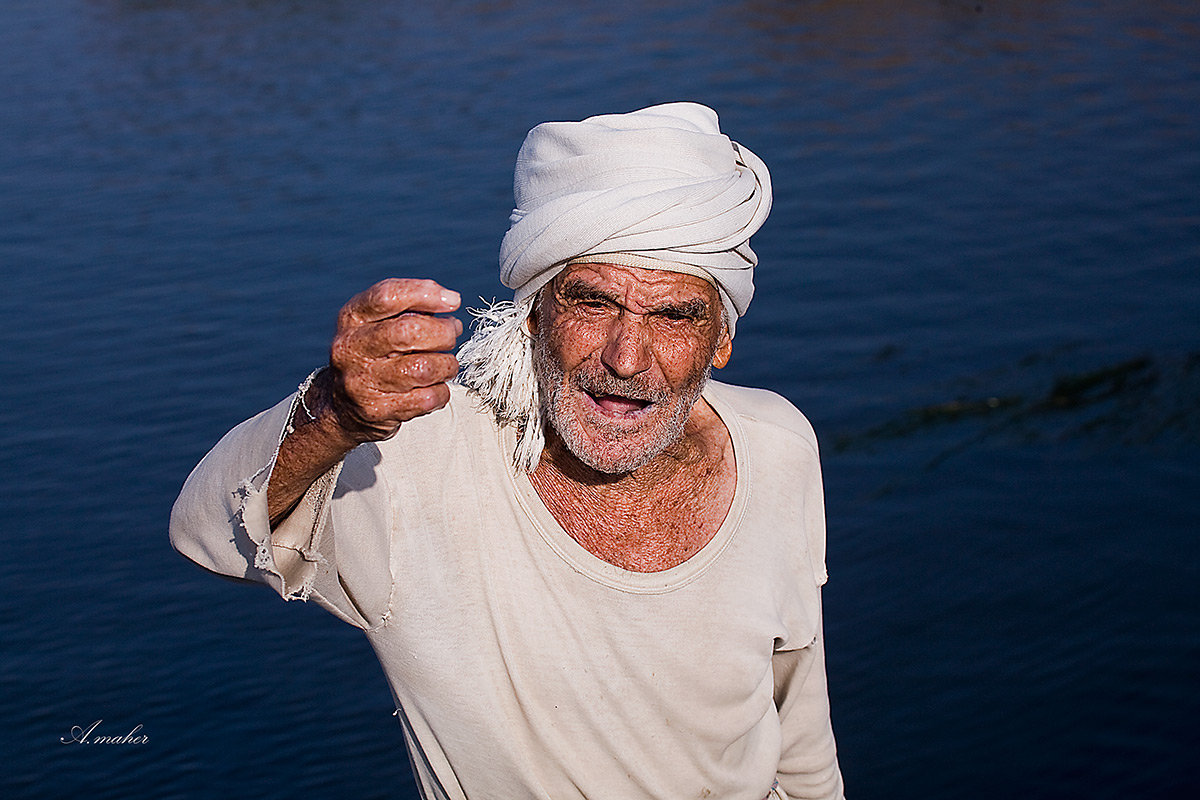 photo "A happy man" tags: humor, fishermen