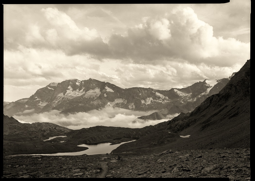 фото "Lago Rosset e vallone del Nivolet" метки: пейзаж, черно-белые, 